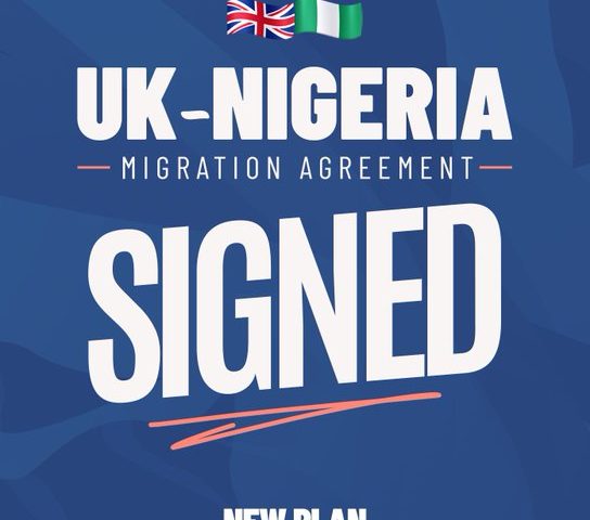 UK signs new migration agreement with Nigeria to deport some people