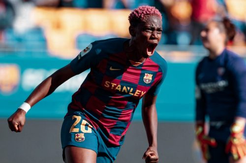 Asisat Oshoala Nominated for the 2022 Women’s Ballon d’Or player of the year award