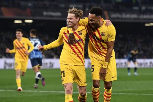 Chelsea are ready to sign Frenkie de Jong and Pierre-Emerick Aubameyang if Barcelona allow both players to leave this month.