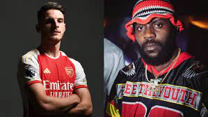 See how Arsenal presented Declan Rice with a remix of the song by Odumodublvck