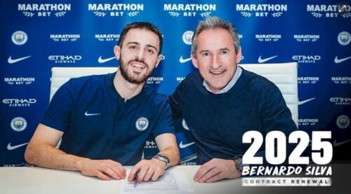 Bernardo Silva renews his Manchester City contract