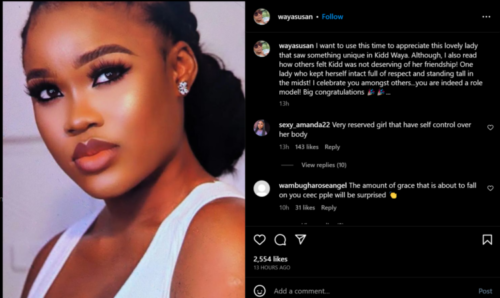 Susan Waya praises CeeC