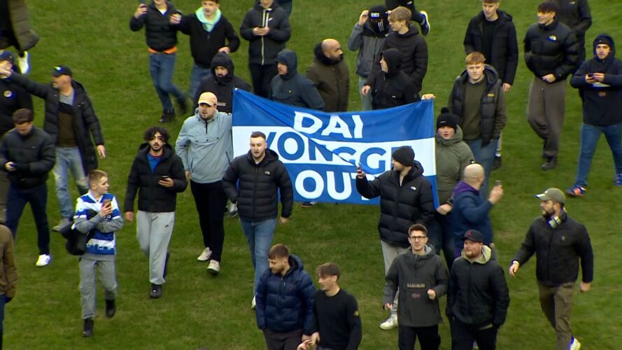 Reading Match Abandoned Following Pitch Invasion Protest Against Club Ownership