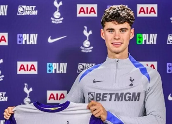 Tottenham Hotspur Signs Leeds' Youngster Archie Gray